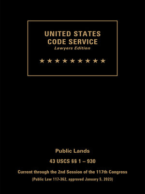 cover image of United States Code Service